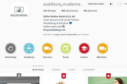 Müller Medien Ausbildung