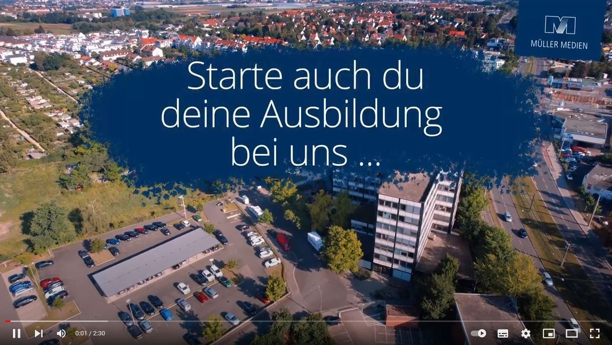 Azubivideo Müller Medien